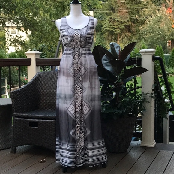 Style & Co. Dresses & Skirts - ❌SOLD ❌Sleeveless Pattern & Tie Dye Maxi Dress